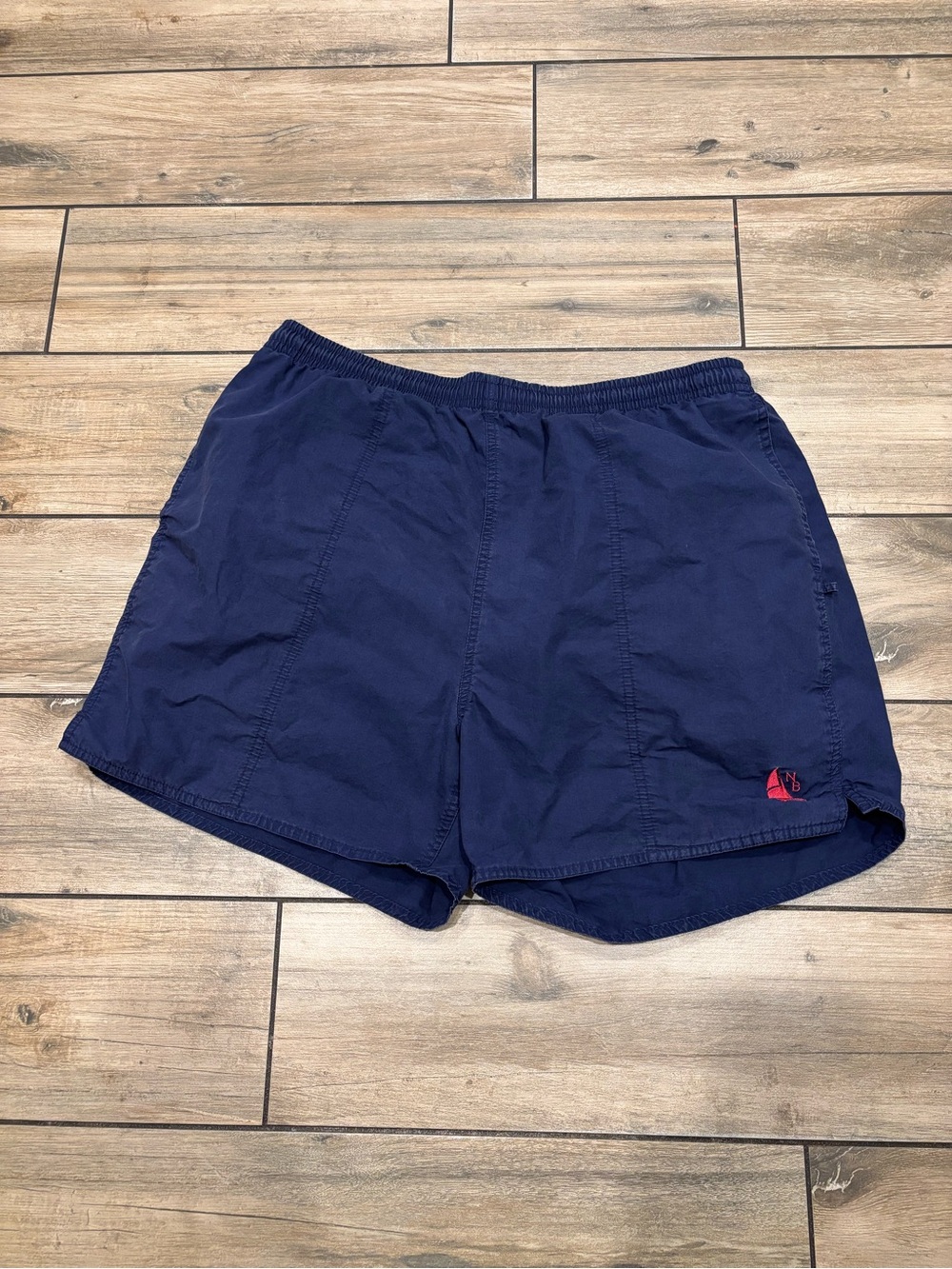 Vintage 90s Newport Blue Boardshorts Swimdshorts Size XL 4.5 Inch Inseam